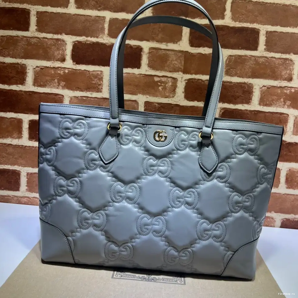 First bag ru matelassé medium tote GG GUCCI leather 0629